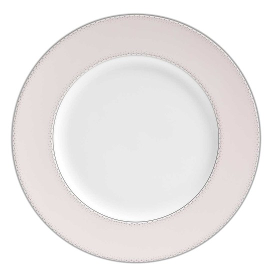  Monique Lhullier Dentelle Blush 10 1/2″ Dinner Plate
