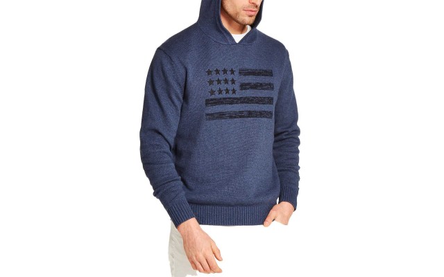  Men’s Hooded Regular Sweater