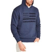 Weatherproof Vintage Men’s Hooded Regular Sweater
