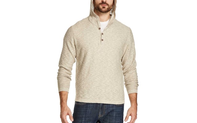  Men’s Hooded Regular Sweater