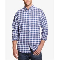 Weatherproof Vintage Men’s Plaid Brushed Flannel Shirts