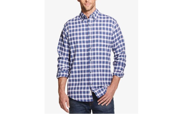  Men’s Plaid Brushed Flannel Shirts