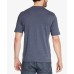  Men’s Reverse Slub Pocket T-Shirt (Stonewashed Blue, M)