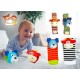 Wrist Rattles and Animal Socks for Cognitive Development of Babies, Developmental Toys Gifts for Baby from Newborns to 3 Months, 6 Months, 8 Months, 1 Year and 2 Years Old Toddlers