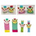Wrist Rattles and Animal Socks for Cognitive Development of Babies, Developmental Toys Gifts for Baby from Newborns to 3 Months, 6 Months, 8 Months, 1 Year and 2 Years Old Toddlers