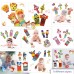 Wrist Rattles and Animal Socks for Cognitive Development of Babies, Developmental Toys Gifts for Baby from Newborns to 3 Months, 6 Months, 8 Months, 1 Year and 2 Years Old Toddlers
