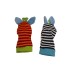 Wrist Rattles and Animal Socks for Cognitive Development of Babies, Developmental Toys Gifts for Baby from Newborns to 3 Months, 6 Months, 8 Months, 1 Year and 2 Years Old Toddlers