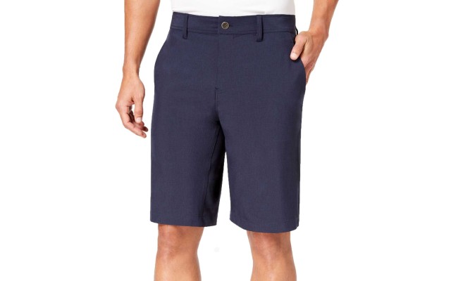  Men’s Stretch Shorts, Navy, 33
