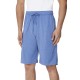 32 Degress Mens Cool Knit Wicking Lounge Short (Heather Royal Blue, S)