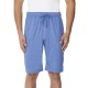 32 Degress Mens Cool Knit Wicking Lounge Short (Heather Royal Blue, S)