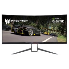 Acer Predator 34 IPS 4ms (GTG) 60Hz/100Hz, 3440 x 1440 21:9, NVIDIA G-SYNC Ultra-wide Curved Gaming Monitor,Black