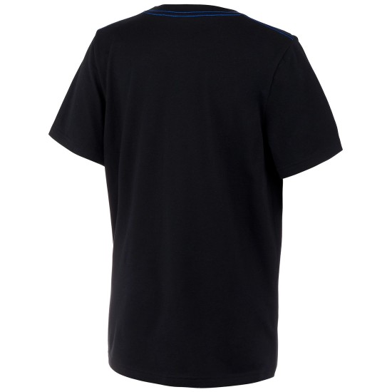  Little Boys Colorblocked Logo-Print Cotton T-Shirt (Black, 5)