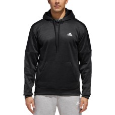 Adidas Men’s Team Issue Fleece Hoodie Sweatshirts, Black, S