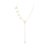 Adornia “BOSS” Slide Through Lariat (Gold)