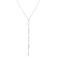 Adornia “EXTRA” Y-necklace (Silver)