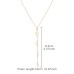  “WOKE” Y-Necklace (Gold)