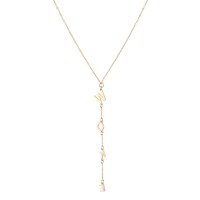 ADORNIA “WOKE” Y-Necklace (Gold)