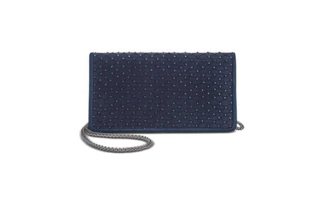  Sigrid Small Clutch Navy/Silver