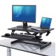  Seville Classics Pro Pneumatic Desk Riser-for Home Office Pneumatic Desk Lift