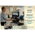  Seville Classics Pro Pneumatic Desk Riser-for Home Office Pneumatic Desk Lift