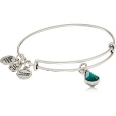 Alex and Ani Birth Month(December) Charm with Swarovski Crystal Bangle Bracelet