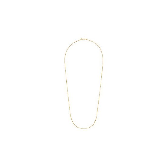  “Chain Station” 6 smart beads Chain Necklace, 32″, Gold, 32
