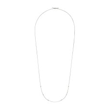 Alex and Ani “Chain Station” 6 smart beads Chain Necklace″