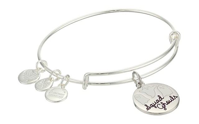  Color Infusion Squad Ghouls Bangle Bracelet, Silver