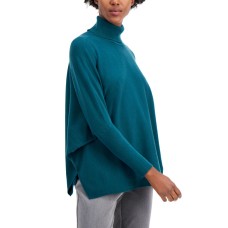 Alfani Drop-Shoulder Turtleneck Sweater