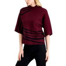 Alfani Kimono-Print Sweater