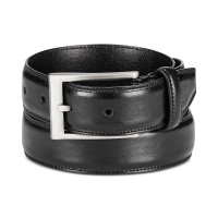 Alfani Men Embossed Faux-Leather Belts, Black, Large