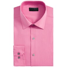Alfani Men’s Bedford Cord Classic/Regular Fit Dress Shirts