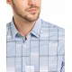  Men's Classic-Fit Geo-Print Shirts, Navy, 2X-Large