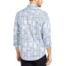  Men's Classic-Fit Geo-Print Shirts, Navy, Large