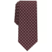  Men’s Hill Geometric Necktie (Burgundy)