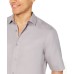  Men’s Lagoon Stretch Linen Blend Classic Fit Shirt (Gray, S)