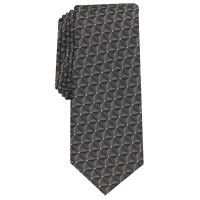 Alfani Men’s Market Geometric Necktie Gray