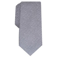 Alfani Men's Slim Abstract Dot Ties, Gray