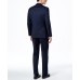  Mens Slim Fit Notch Lapel Pindot Two-Button Blazer Jacket