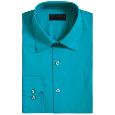 Alfani Mens Slim-Fit Performance Stretch Easy-Care Solid Dress Shirts
