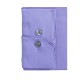  Mens Slim-Fit Performance Stretch Easy-Care Solid Dress Shirts, Purple, Medium