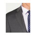  Men’s Slim-Fit Performance Stretch Mini Check Suit Separate Jacket (Gray,44R)