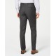  Men’s Slim-Fit Performance Stretch Mini Check Suit Separate Pants, Gray, 30×30