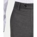  Men’s Slim-Fit Performance Stretch Mini Check Suit Separate Pants, Gray, 30×30