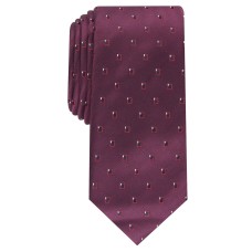 Alfani Men’s Slim Neat Tie (Burgundy)