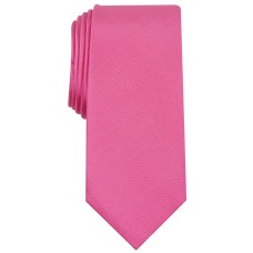 Alfani Men’s Solid Texture Slim Tie (Magenta Pink)