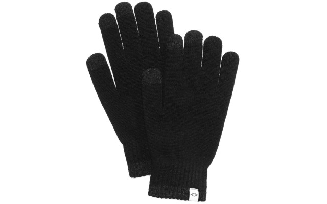 Men’s Space-Dyed Gloves, Charcoal