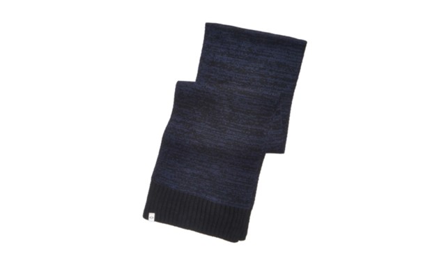  Men’s Space-Dyed Scarf (Navy)