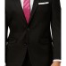  Men’s Traveler Solid Classic-Fit Jacket (Black, 38 R)