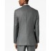  Mens Traveler Woven Notch Lapel Two-Button Suit Jacket, Gray, 40 T